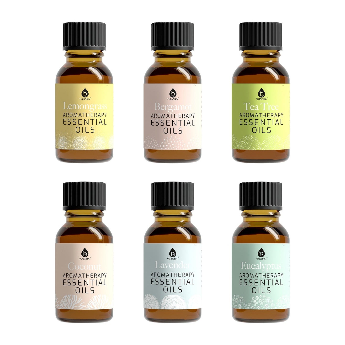 6pk Aromatherapy Essential Oils