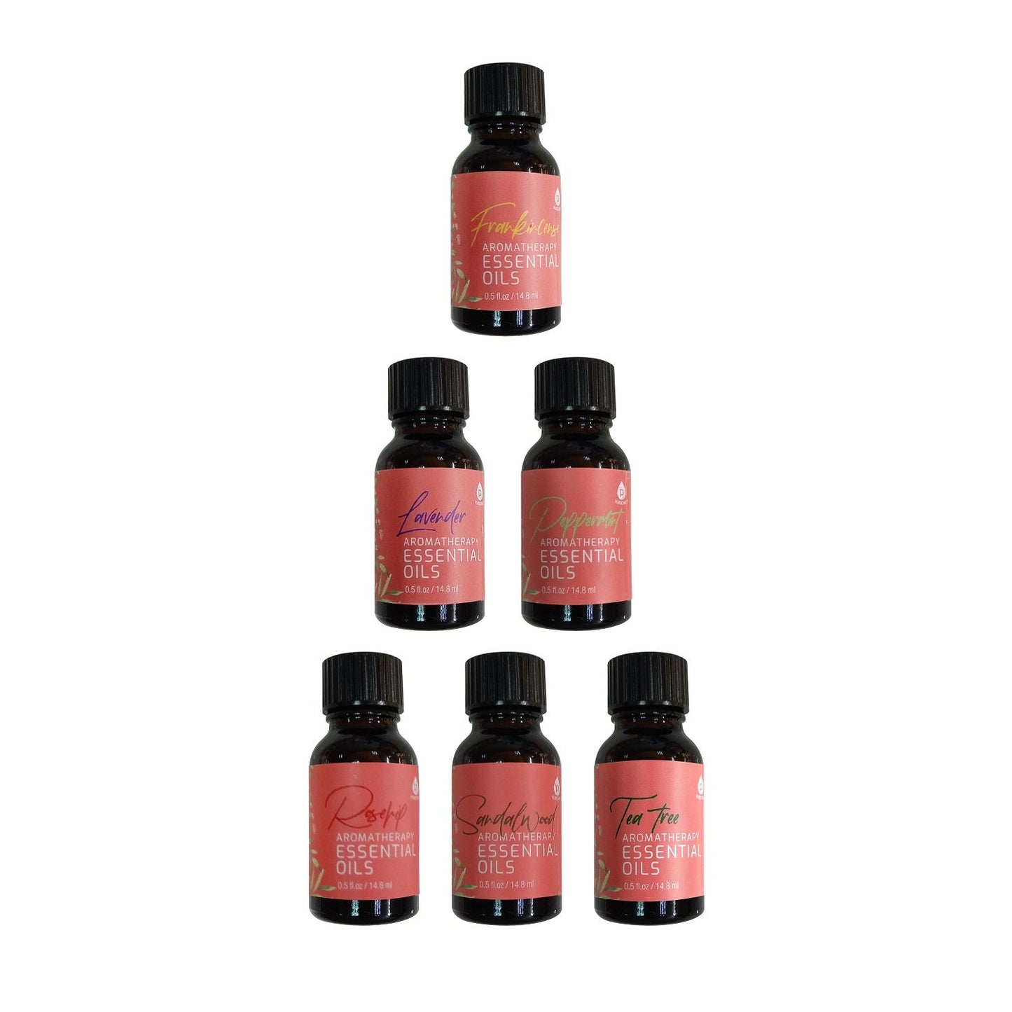 6pk Aromatherapy Essential Oils