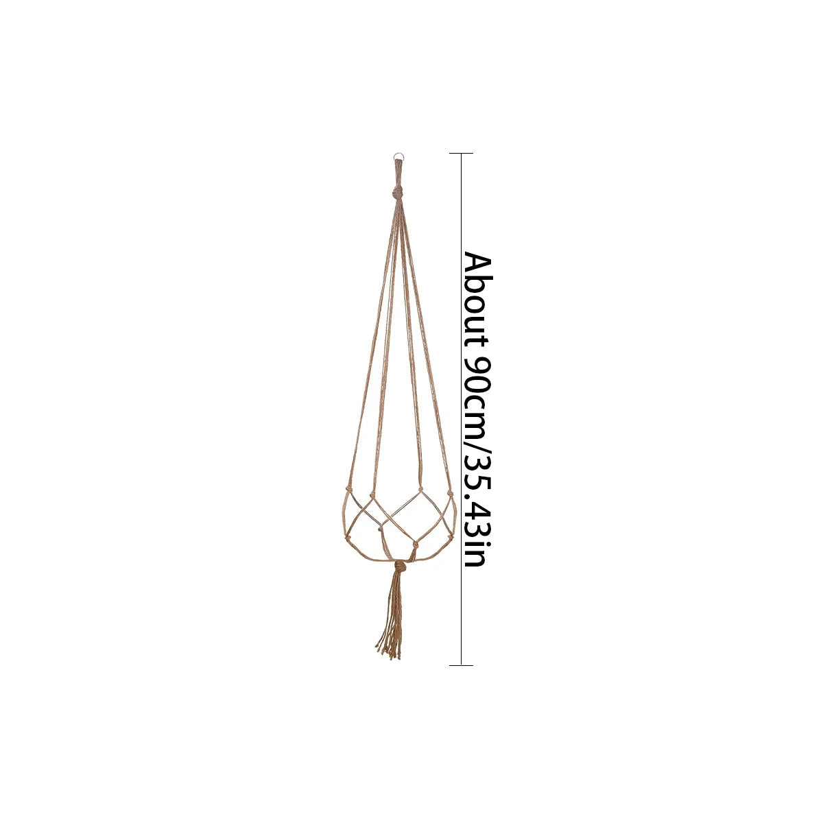 1PCS Hanging Flowerpot Decorative Basket, Outdoor Storage Planter for Plants, Home Decorations, Flowerbed & Balcony Basket