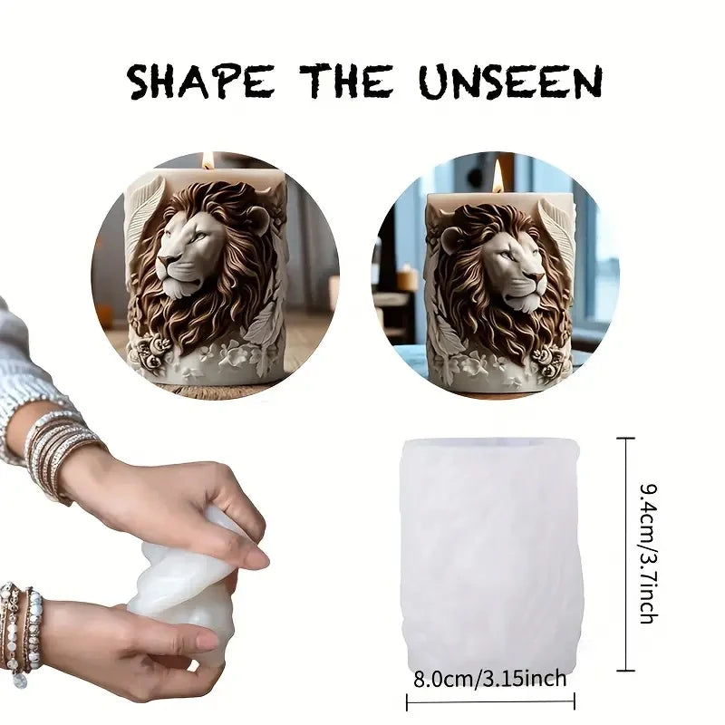 Lion Mold for candle's