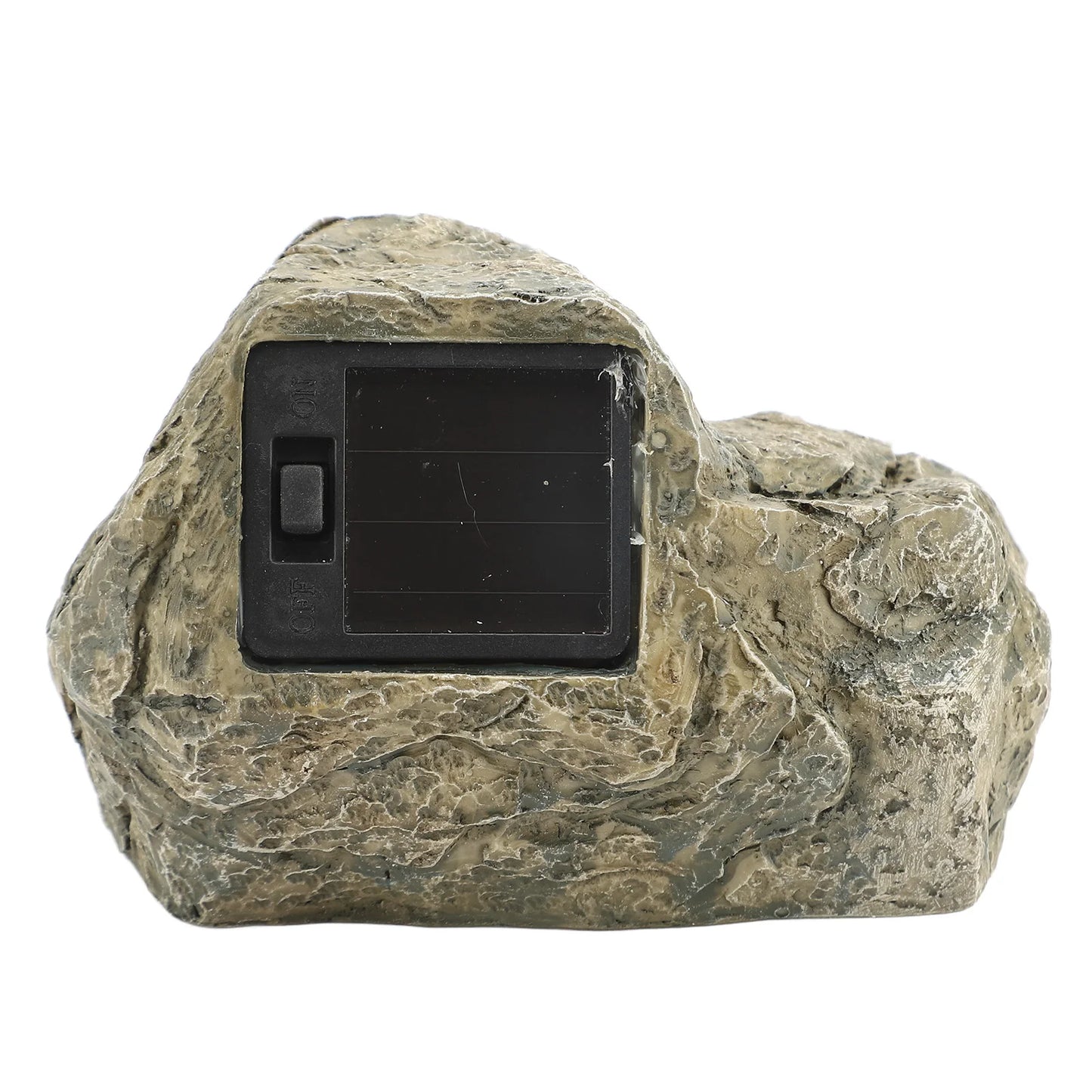 Solar Powered Lighted Stone Hide A Key