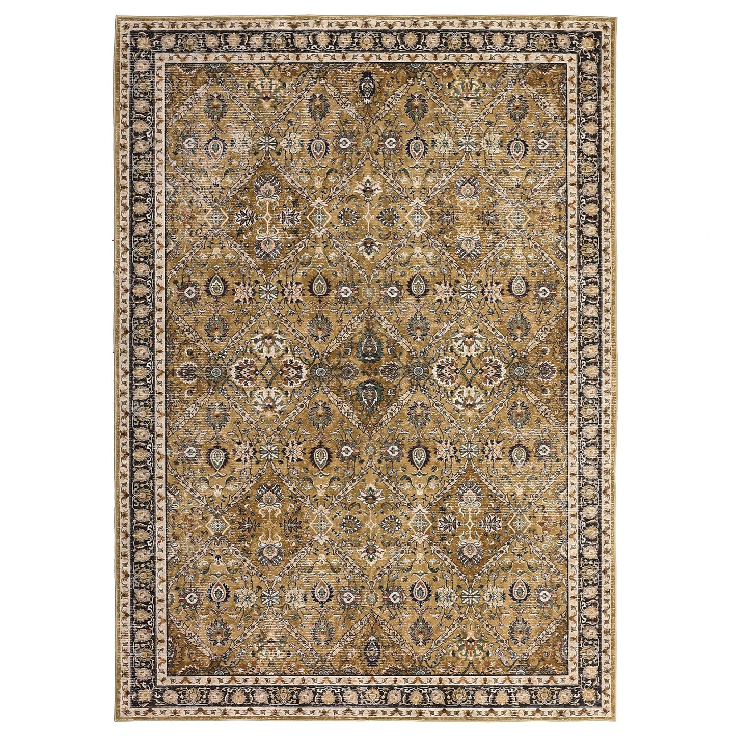 Rug for Living Room, Machine Washable, Non-Slip, Stain & Water Resistant,