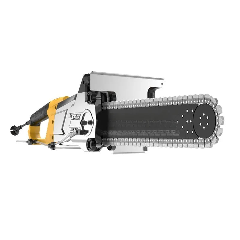 QiazzMulti-Function Concrete Wall Puncher Door Cutting Electric Chain Cutting Saw Brushless Diamond Stone Cutting Machine