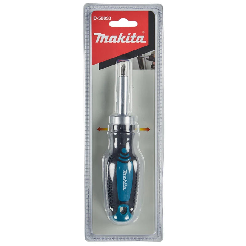 Makita D-58833 Forward/Reverse Ratchet Screw Driver Magnetic Bit Replaceable