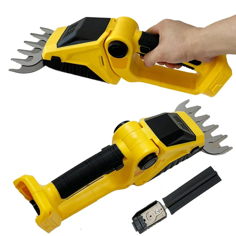 2 IN 1 Cordless Hedge Trimmer for DeWalt 20V Battery Garden Tools