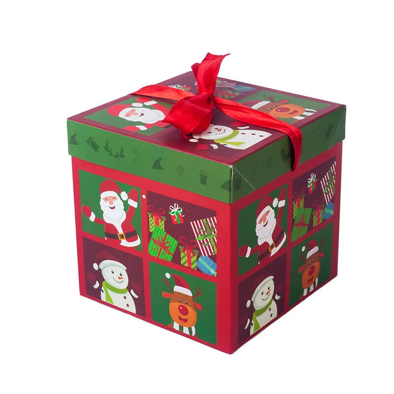 Christmas Gift Boxes Outdoor Present Decoration Under The Tree Package