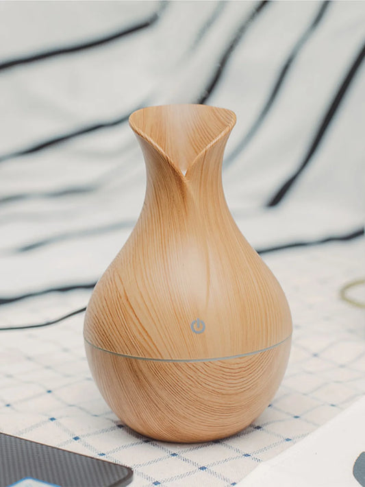 200ml Air Humidifier Essential Oil Diffuser USB with Colorful Light for home office car