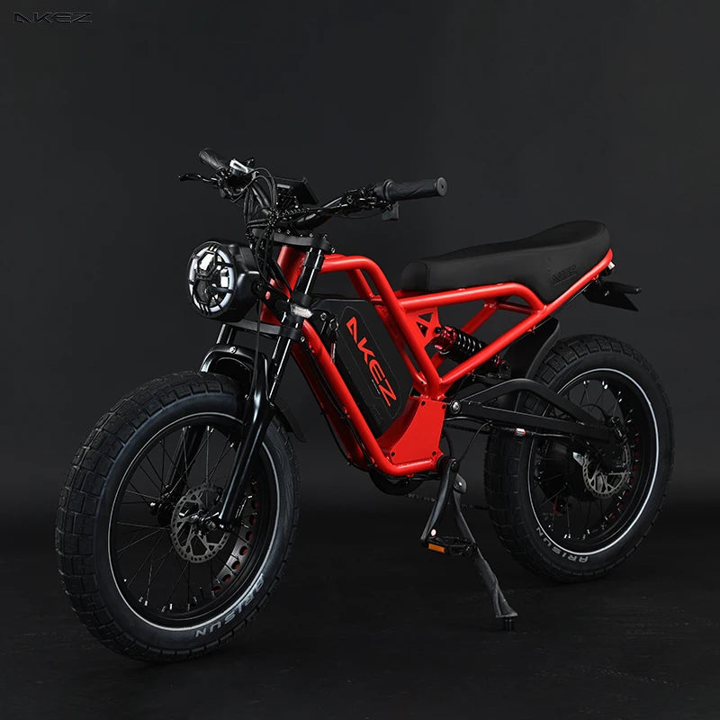 Electric Mountain Fatbike 20-Inch Fat Tire E-Bike Electric Dirt Bicycle
