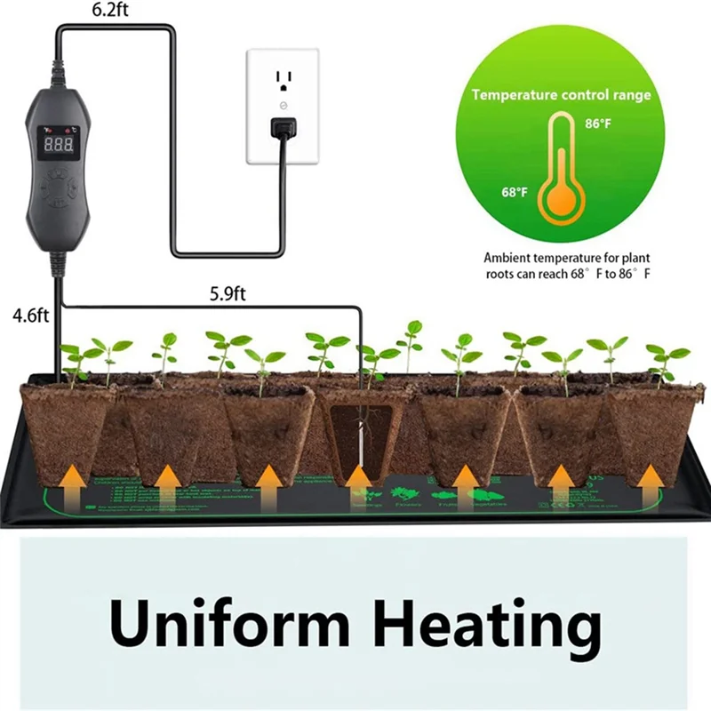 Indoor Seedling Heat Mat, Home Gardening Seed Starting