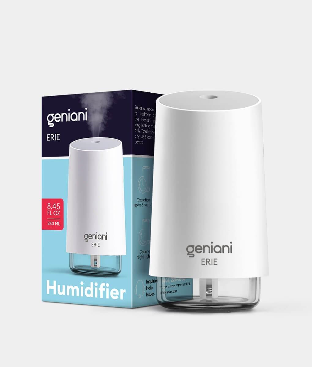 Erie Travel USB Humidifier 250ML White