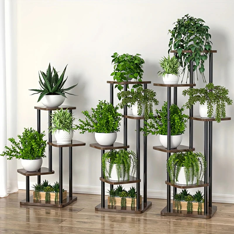 Plant Stand 4/5/6 Tier Flower Shelf Display Rack