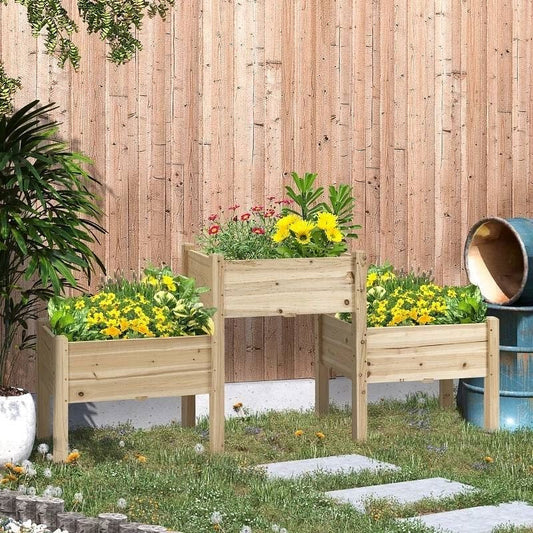 Wood Raised Garden Beds