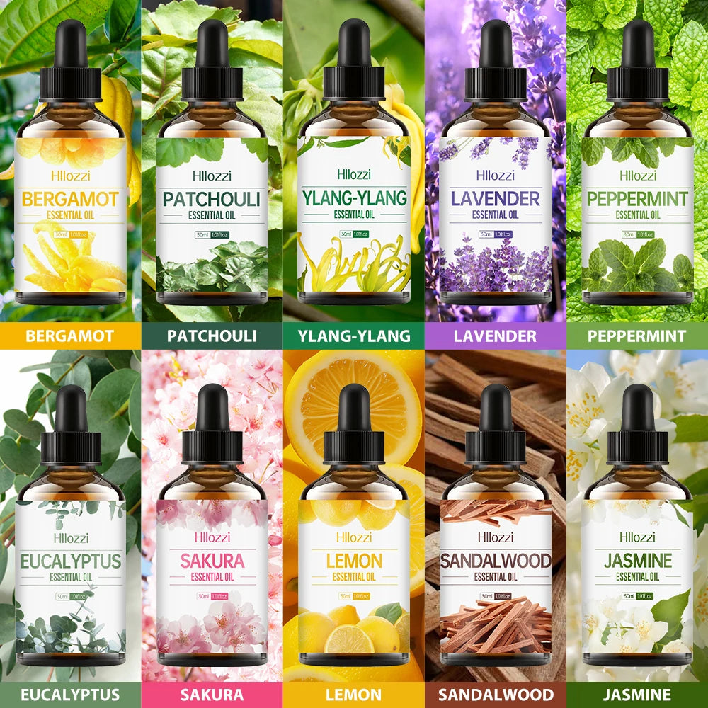 Essential Oils Suitable for body care, 59 types to choose from 30ml