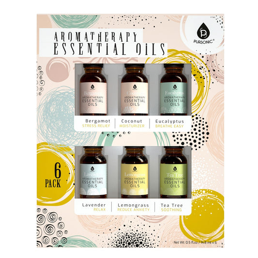 6pk Aromatherapy Essential Oils