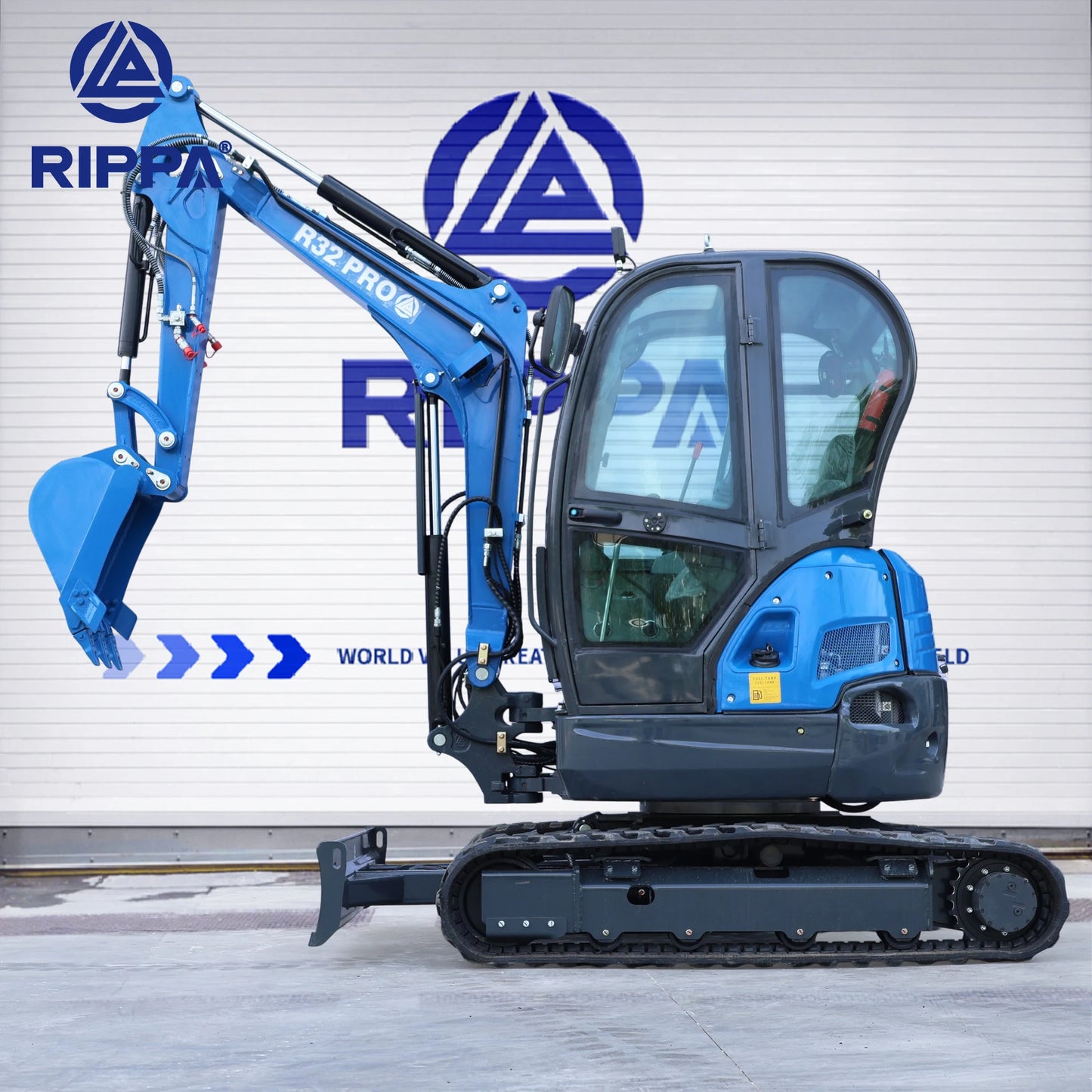 RIPPA Crawler Small Digger 3.5 Ton Hydraulic Mini Excavator Machine for Sale