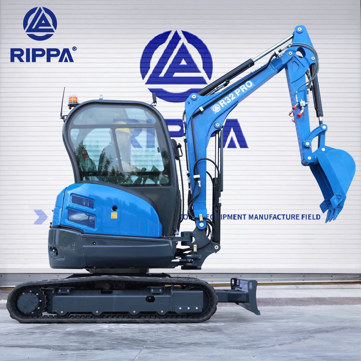 RIPPA Crawler Small Digger 3.5 Ton Hydraulic Mini Excavator Machine for Sale