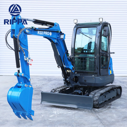 RIPPA Crawler Small Digger 3.5 Ton Hydraulic Mini Excavator Machine for Sale