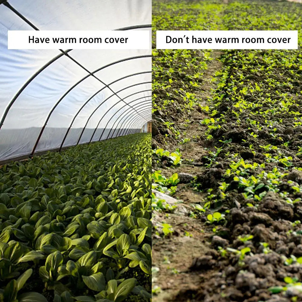 Garden Poly Tunnel Greenhouse Foldable Plants Metal Frame Protector Corrosion Resistant