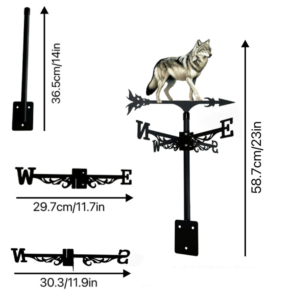 Outdoor New Arrival Color Wind Vane Metal
