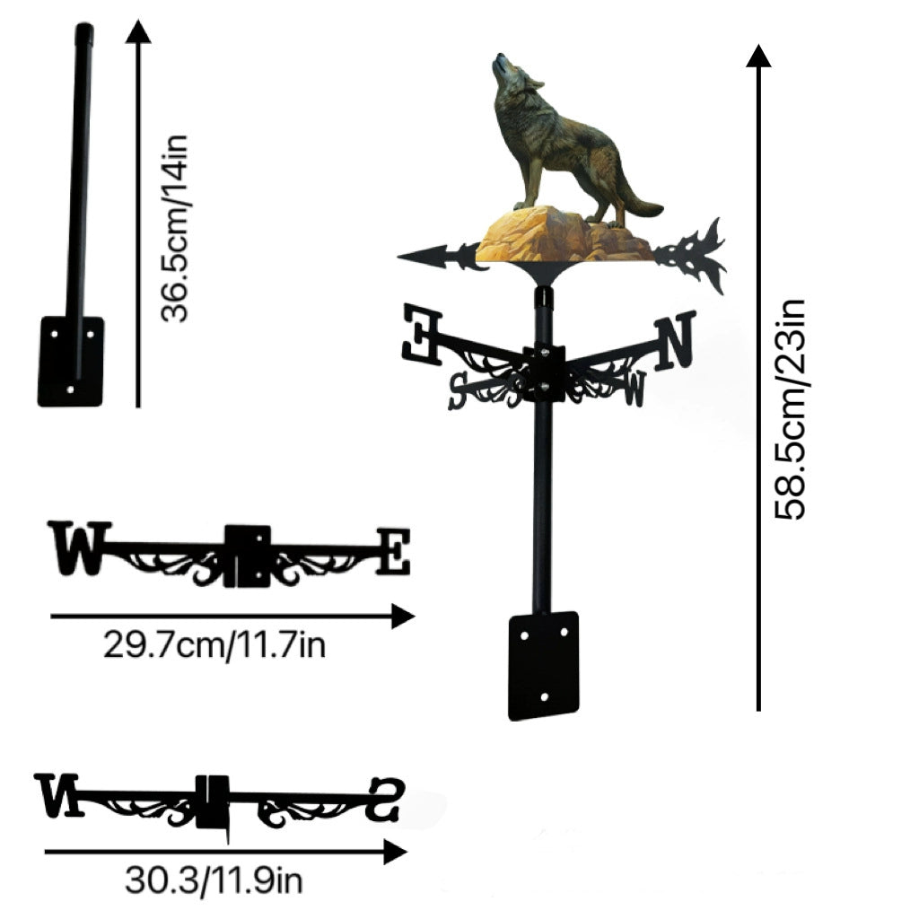 Outdoor New Arrival Color Wind Vane Metal