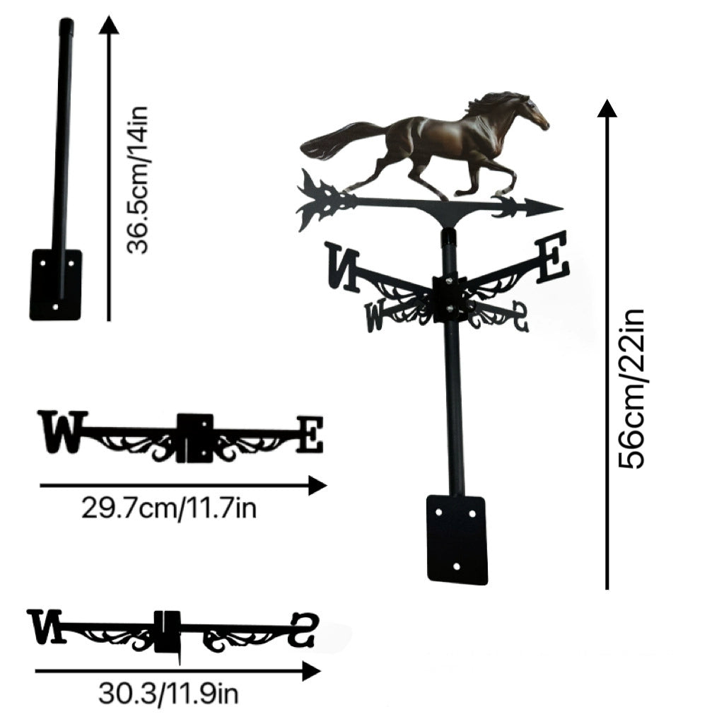 Outdoor New Arrival Color Wind Vane Metal