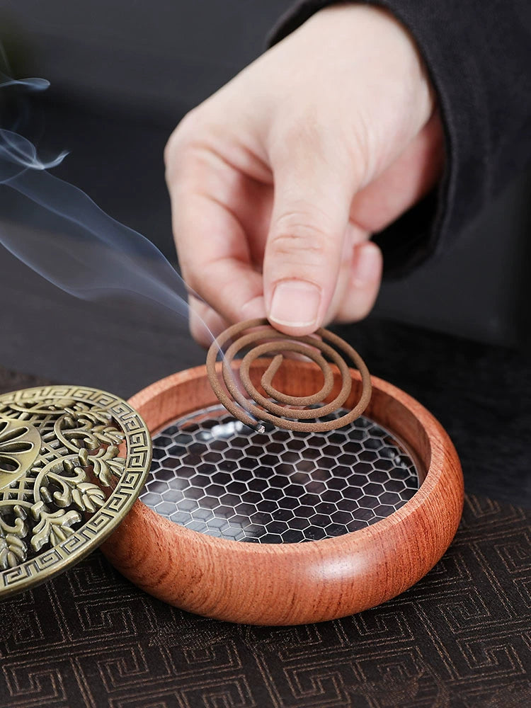 Incense Coil Burner Hollow Circle For Home