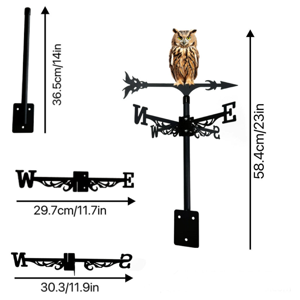 Outdoor New Arrival Color Wind Vane Metal