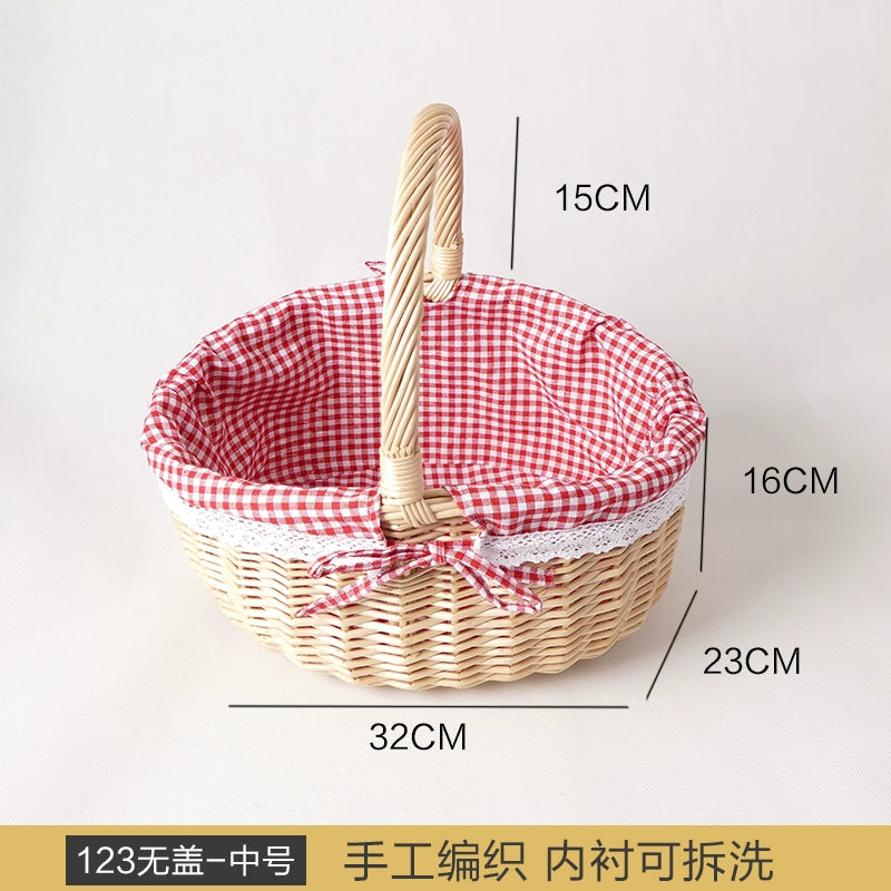 Bamboo Picnic Basket