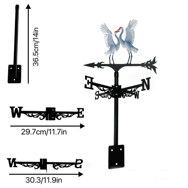 Outdoor New Arrival Color Wind Vane Metal