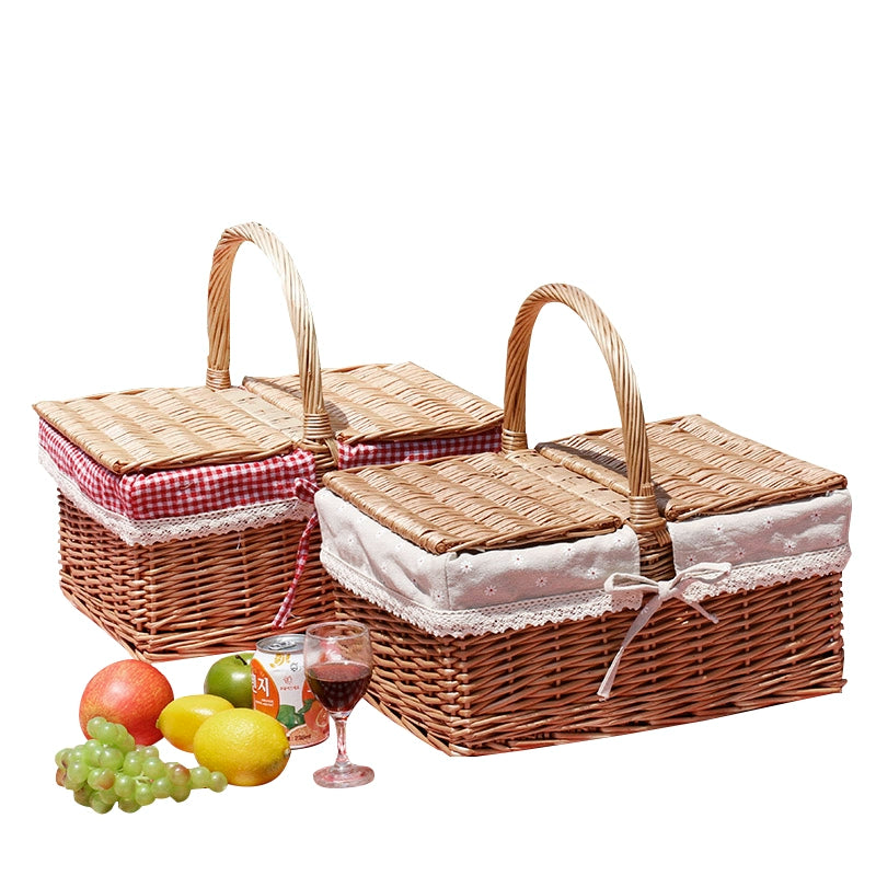Bamboo Picnic Basket