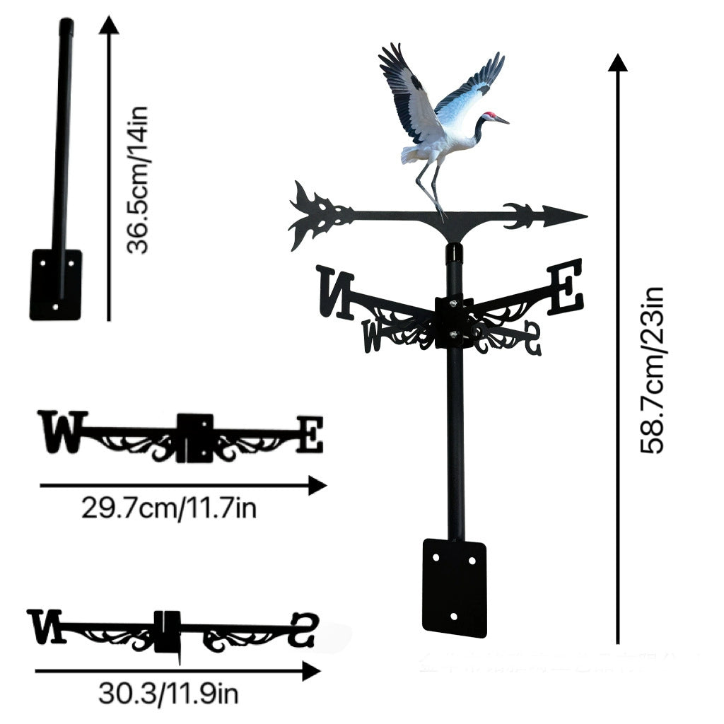 Outdoor New Arrival Color Wind Vane Metal