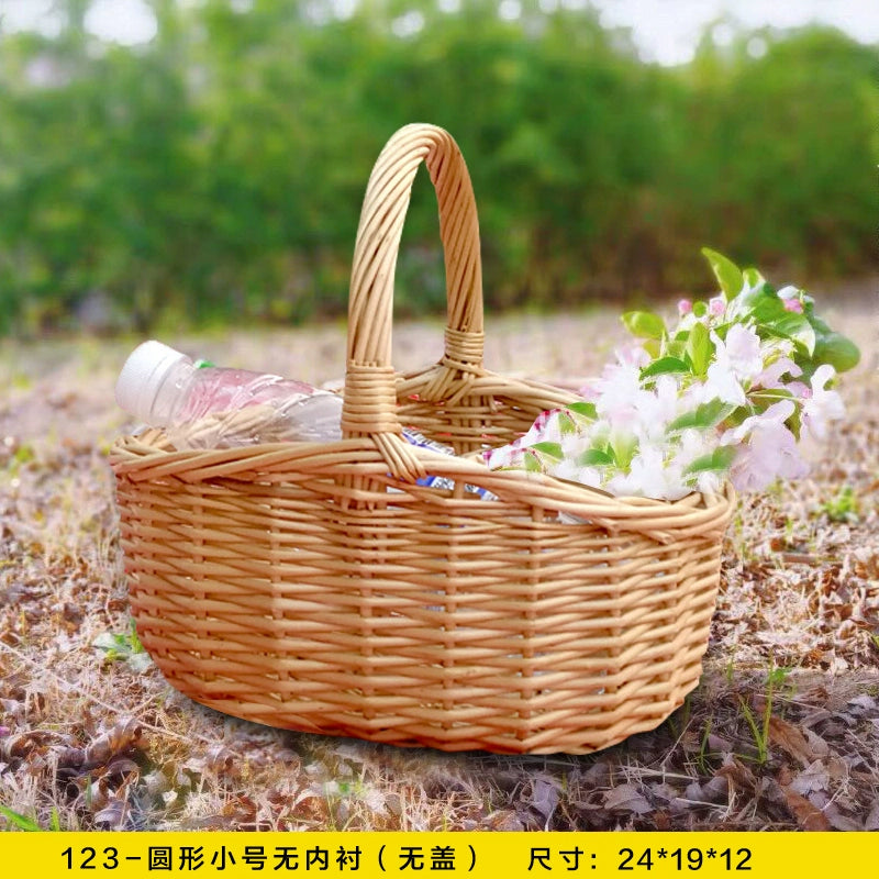 Bamboo Picnic Basket