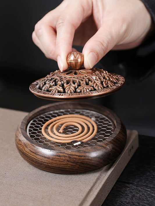 Incense Coil Burner Hollow Circle For Home
