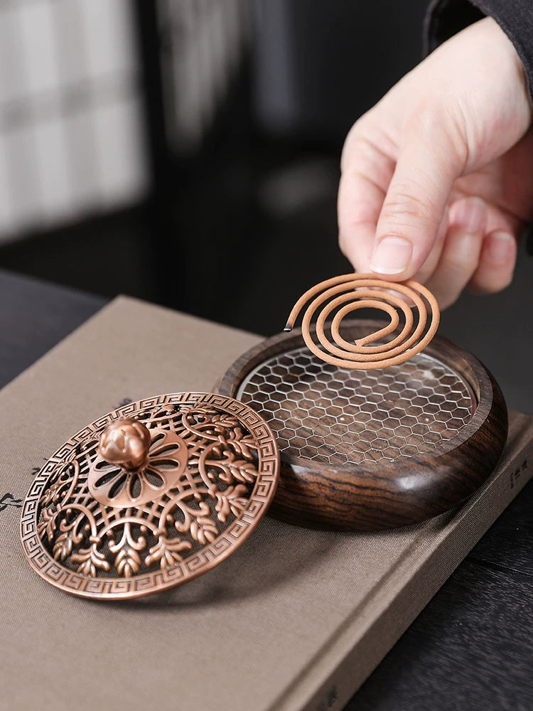 Incense Coil Burner Hollow Circle For Home