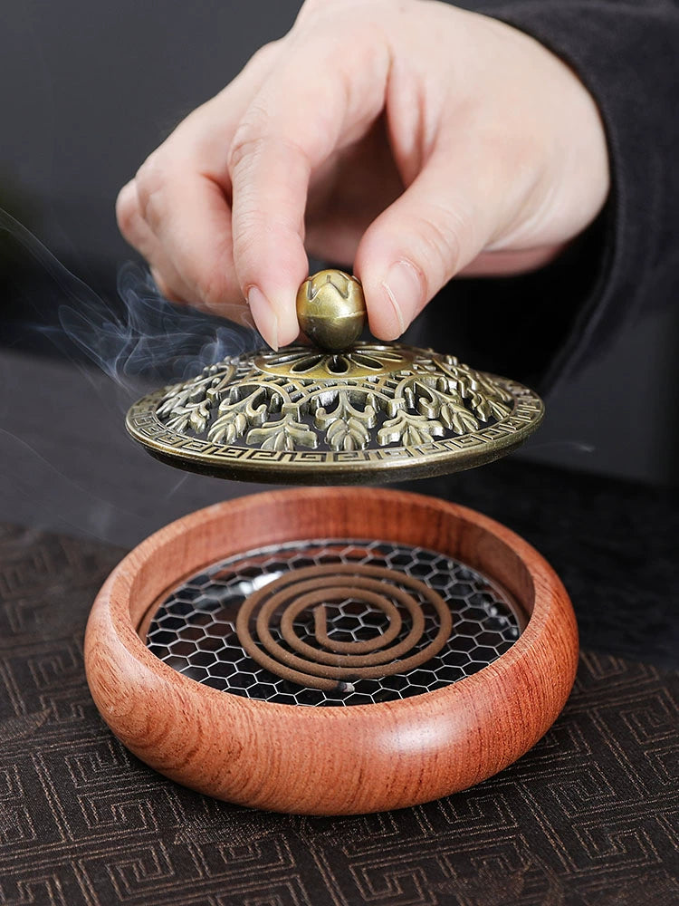 Incense Coil Burner Hollow Circle For Home