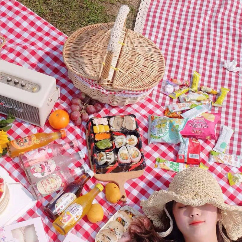 Bamboo Picnic Basket