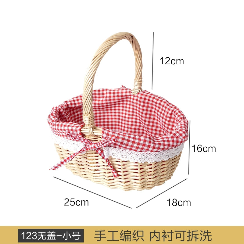 Bamboo Picnic Basket