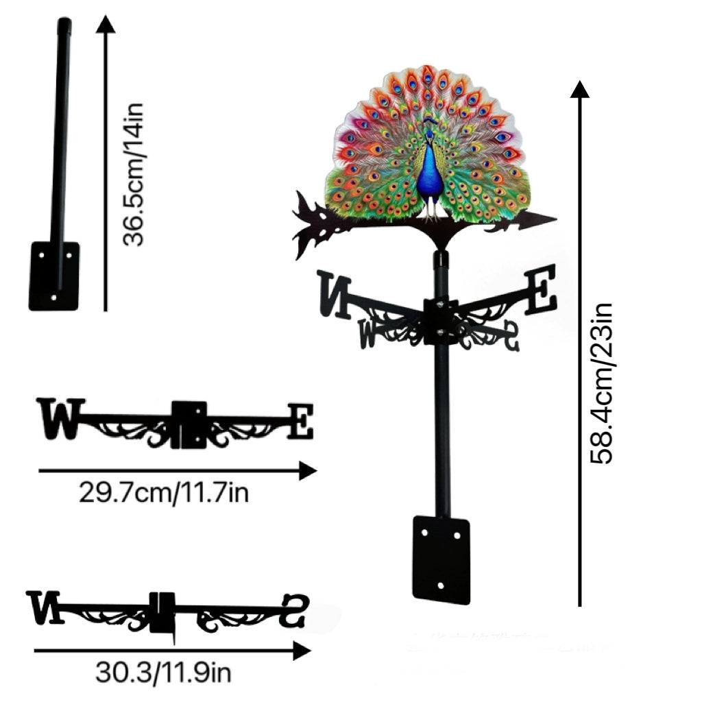 Outdoor New Arrival Color Wind Vane Metal