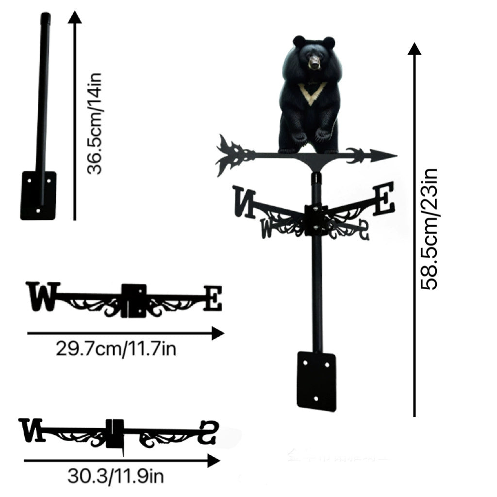 Outdoor New Arrival Color Wind Vane Metal