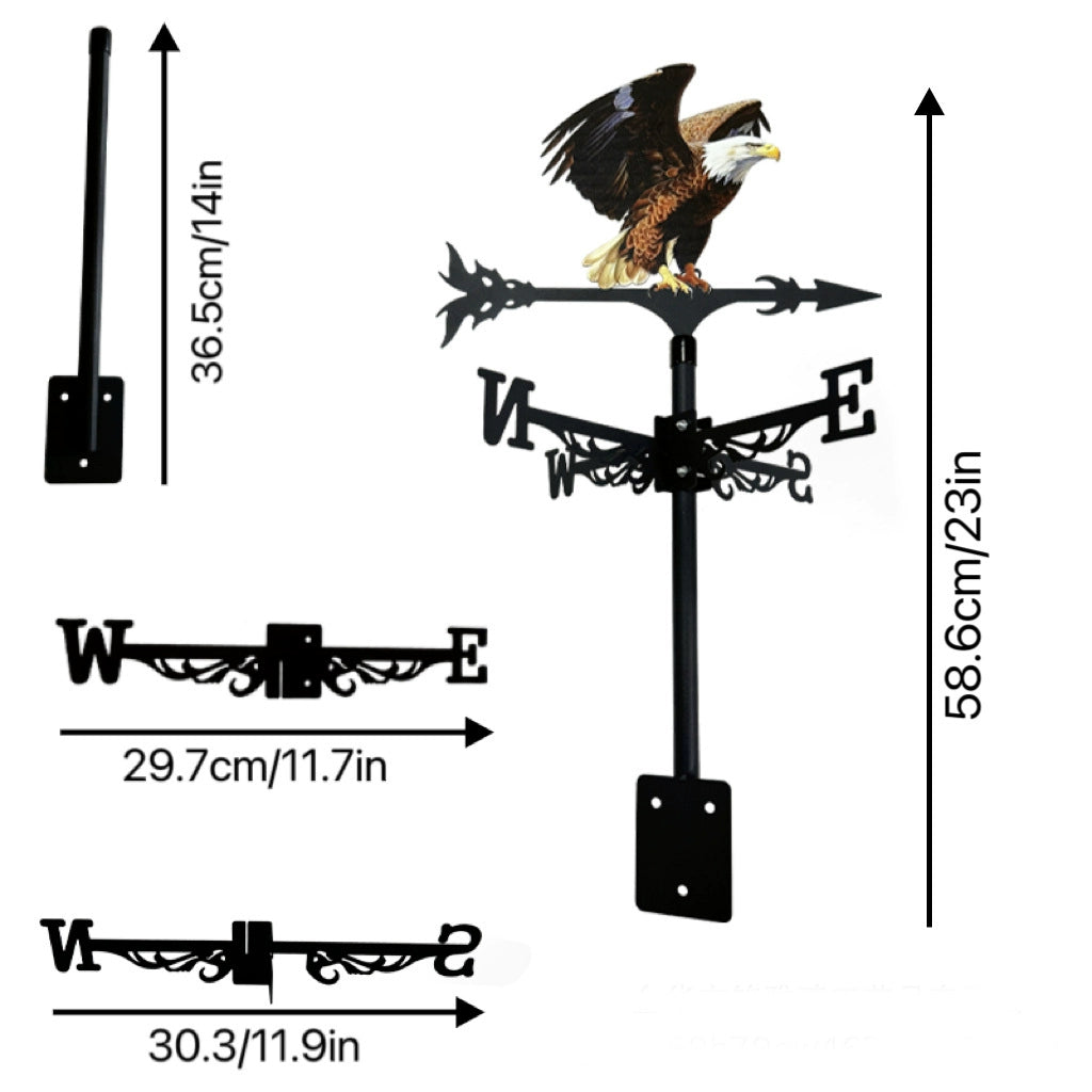 Outdoor New Arrival Color Wind Vane Metal