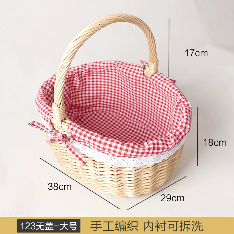 Bamboo Picnic Basket