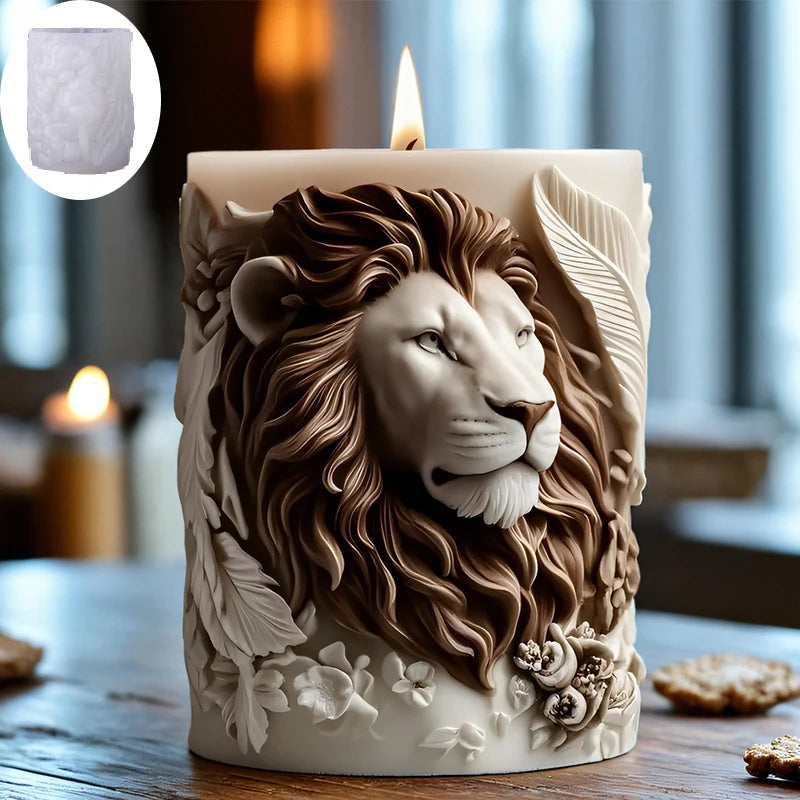 Lion Mold for candle's