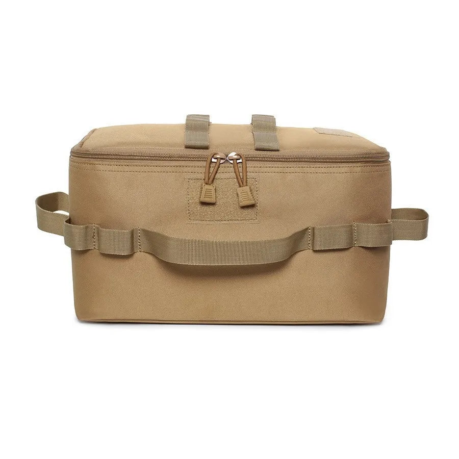 Outdoor Camping Gas Tank Storage Bag Large Capacity Picnic Cookware Utensils Kit Bag