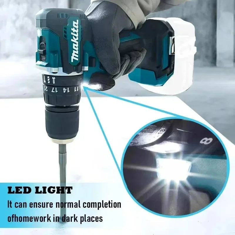 Makita DDF487 18V Brushless Electric Drill Impact Tool Professional Power Tools