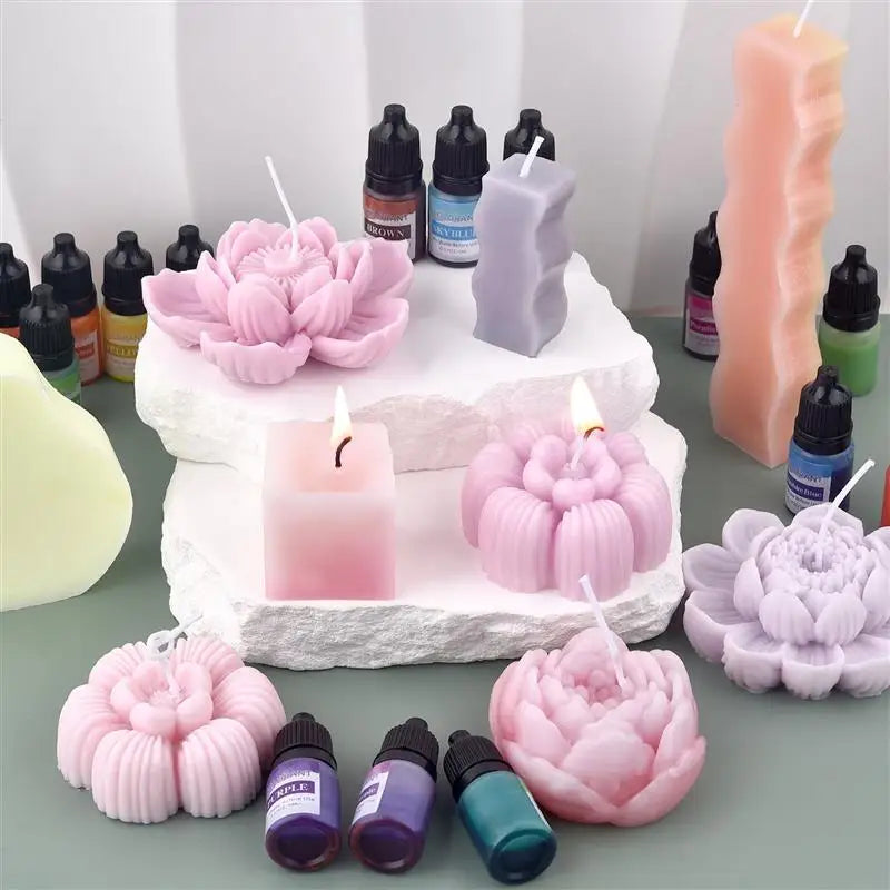 20 Colors Candle Dyes  Soap Coloring Handmade Crafts Resin Pigment