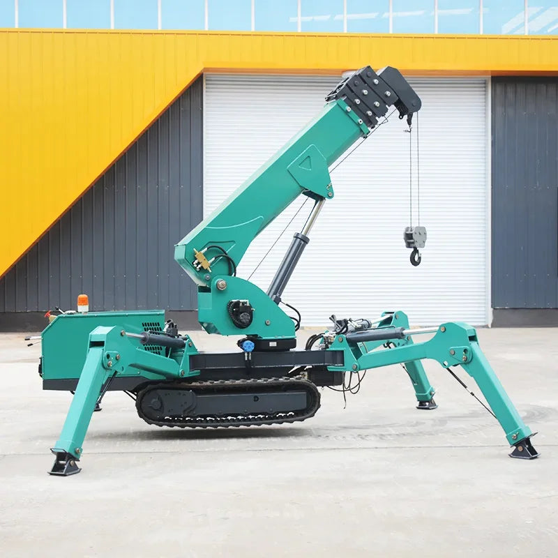 Spider Crane 360 Spin 8-20m 1.5t Mini Crane Towable Telescopic Boom Lift