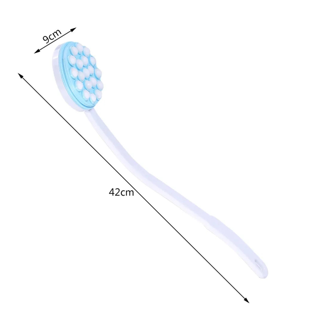 1pc Back Bath Massager Body Lotion Applicator