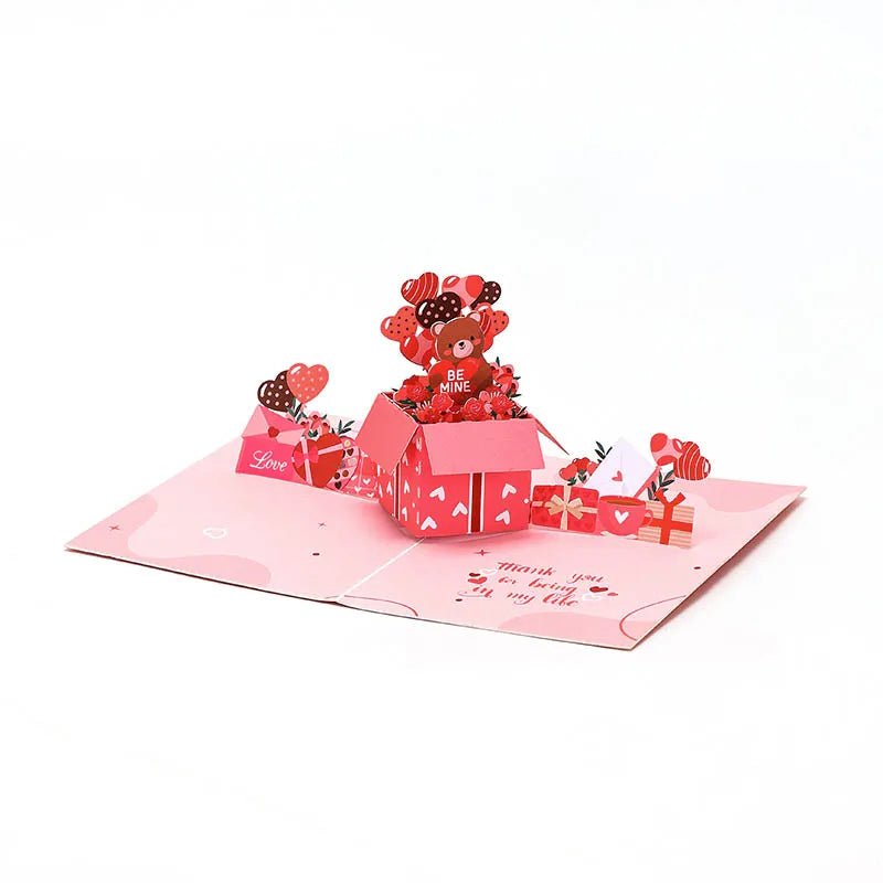 Valentine's Day 3D Greeting Card