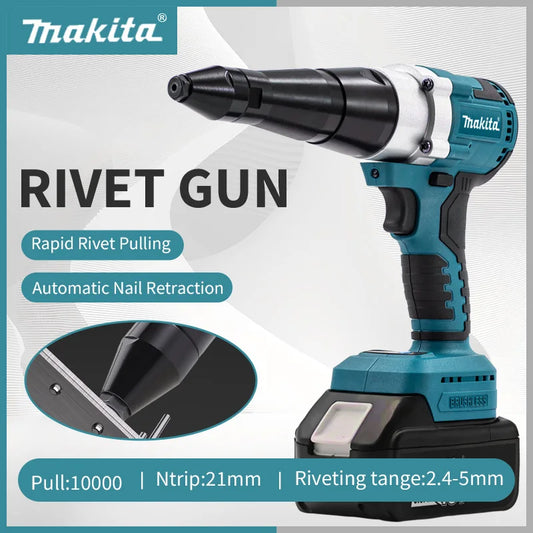 Makita Electric 18V Brushless Cordless Rivet Nut Gun  Lithium battery With LED Light