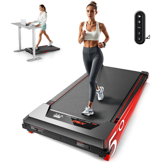 XBD Portable Incline Treadmill- 330lb Capacity, 2.5HP with LED display and Remote
